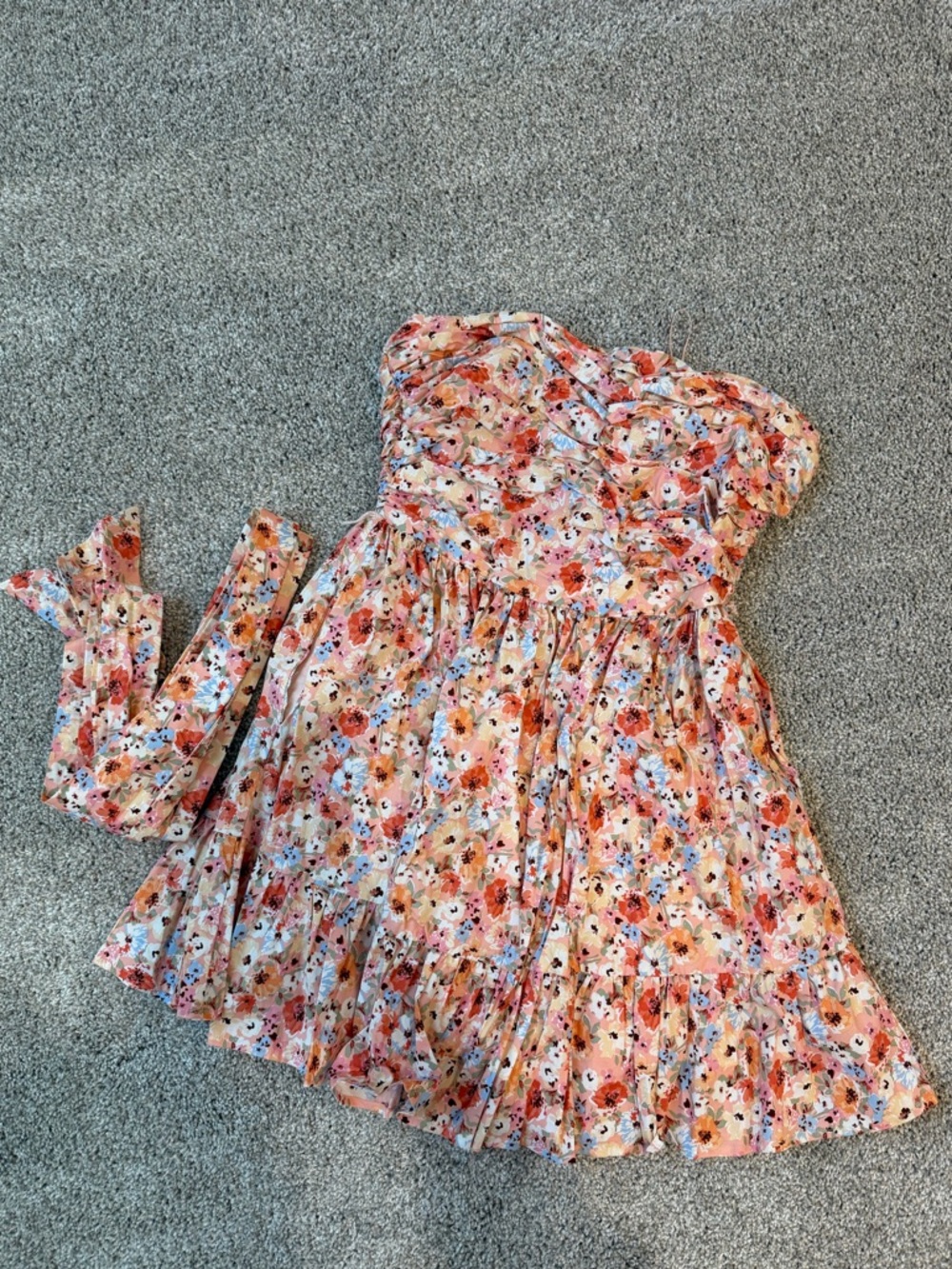 Aqua Mini Dress
